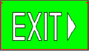 Exit Sign Type R